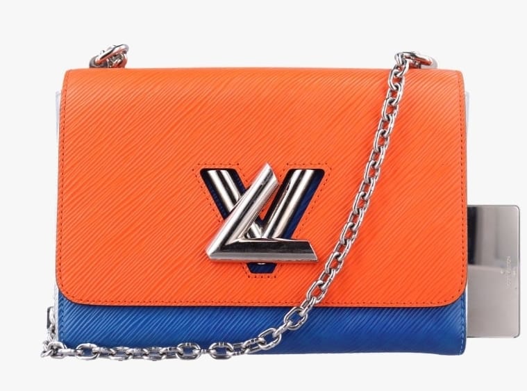 Louis Vuitton Epi Twist Shoulder Bag MM in Marine Orange | Pre-Owned Luxury