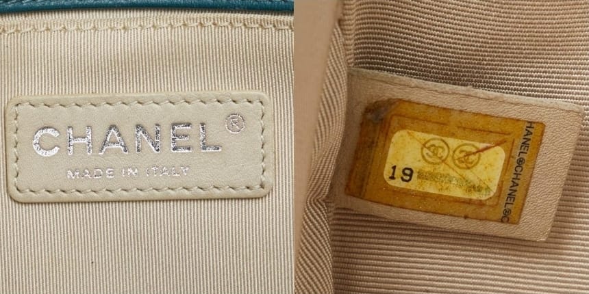 Chanel Matelassé Boy Chanel 25 | Pre-Owned | Green Turquoise Blue Lambskin