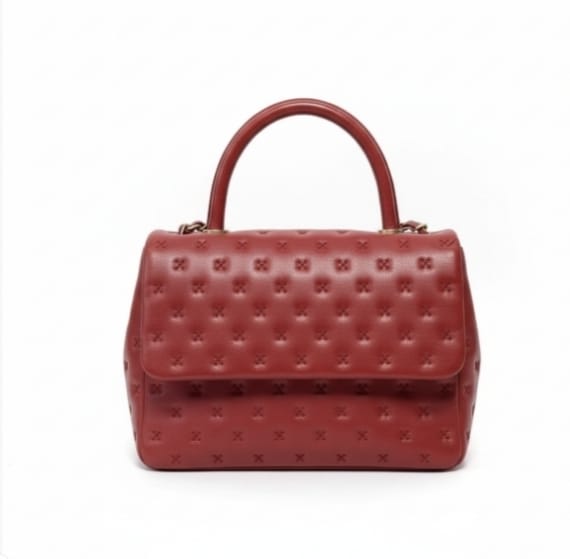 Chanel Paris-Rome Cross Stitch Coco Handle Bag | Pre-Owned Luxury