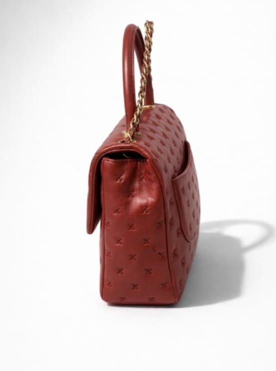 Chanel Paris-Rome Cross Stitch Coco Handle Bag | Pre-Owned Luxury