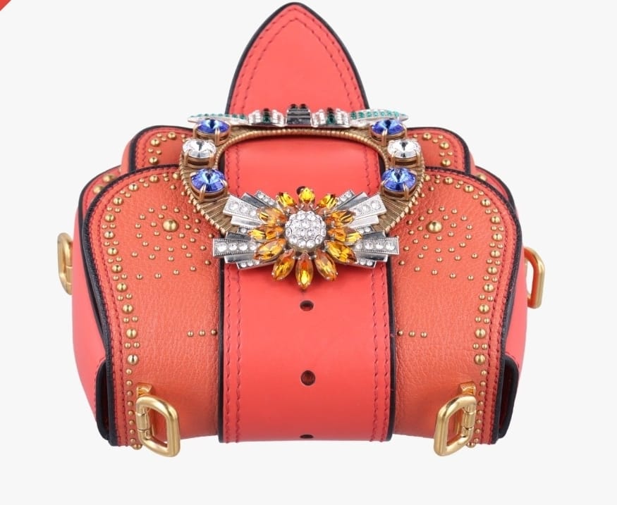 Miu Miu Dahlia Leather Shoulder Bag | Pre-Owned Luxury
