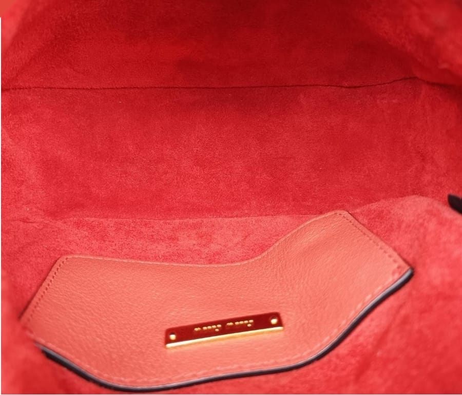 Miu Miu Dahlia Leather Shoulder Bag | Pre-Owned Luxury