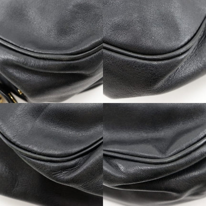 Vintage Christian Dior Bowling Leather Handbag | Pre-Owned Luxury