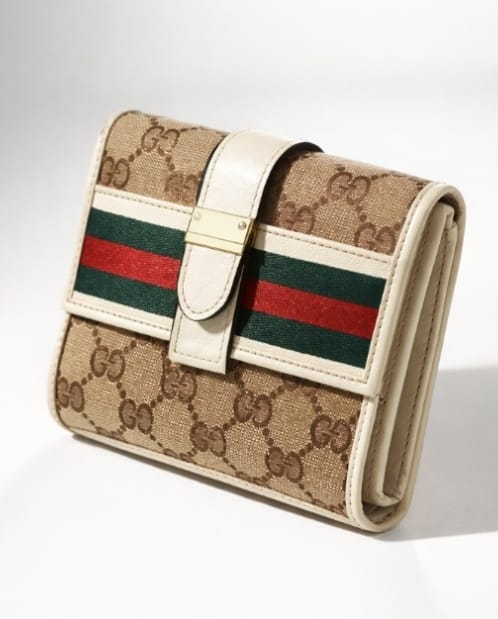 Gucci Treasure Boston Tote GG Supreme Off White + Wallet Shoulder Bag | Pre-Owned Luxury