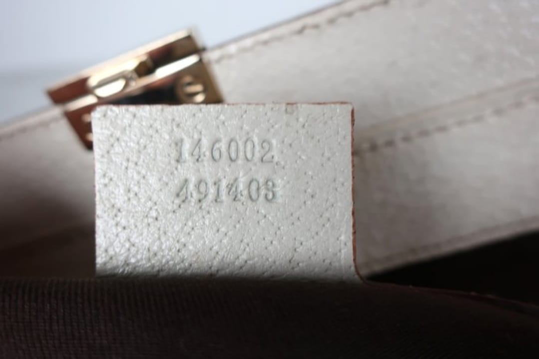 Gucci Treasure Boston Tote GG Supreme Off White + Wallet Shoulder Bag | Pre-Owned Luxury