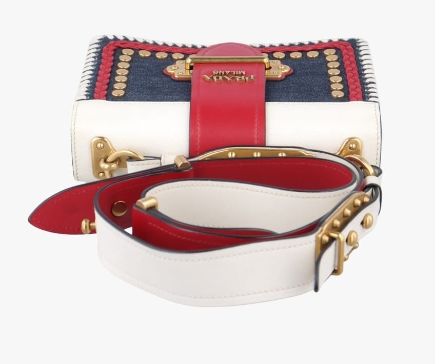 Prada Saffiano Lux Small Galleria Double Zip Handbag | Pre-Owned Luxury