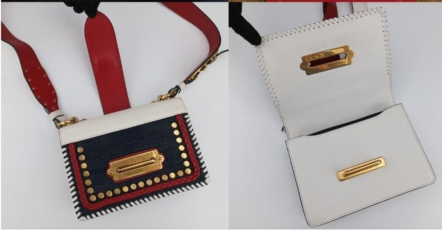 Prada Saffiano Lux Small Galleria Double Zip Handbag | Pre-Owned Luxury