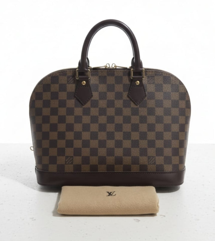 Louis Vuitton Damier Ebene Handbag | Pre-Owned Luxury