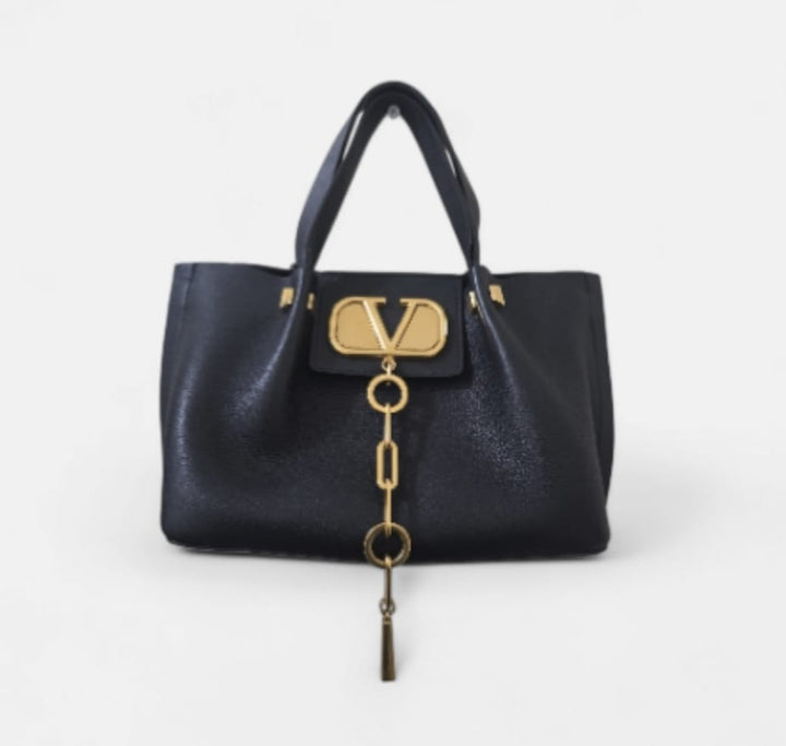 Valentino Garavani VLogo Escape Small Tote Bag | Pre-Owned Luxury