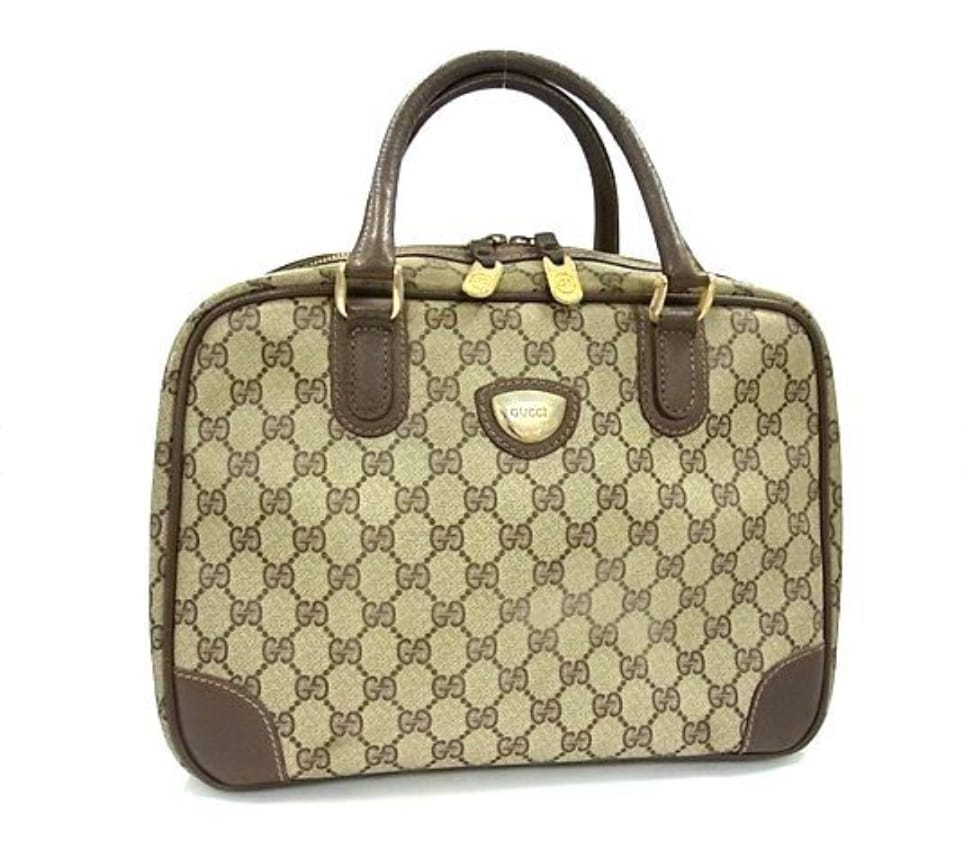 Gucci Boston GG Supreme Monogram Bag | Pre-Owned Luxury