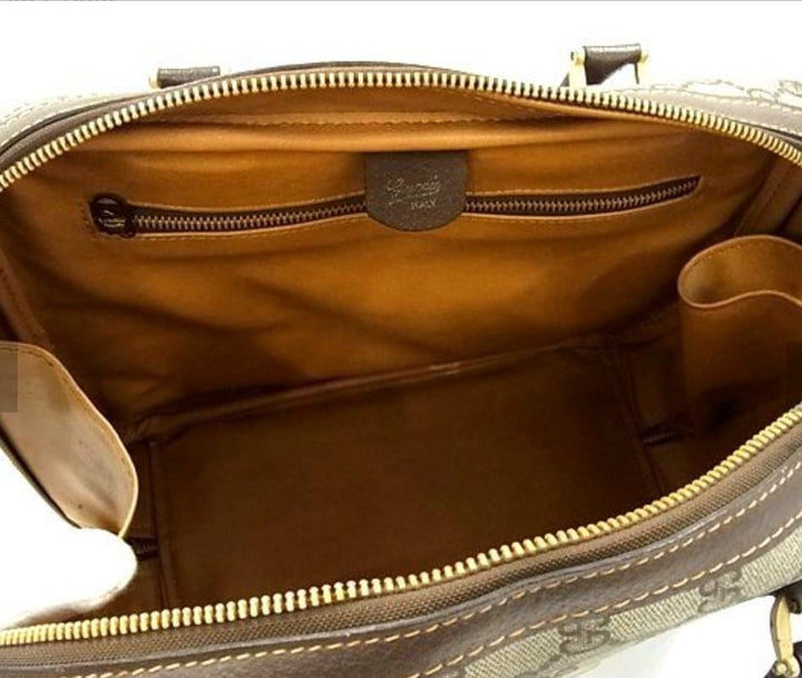 Gucci Boston GG Supreme Monogram Bag | Pre-Owned Luxury