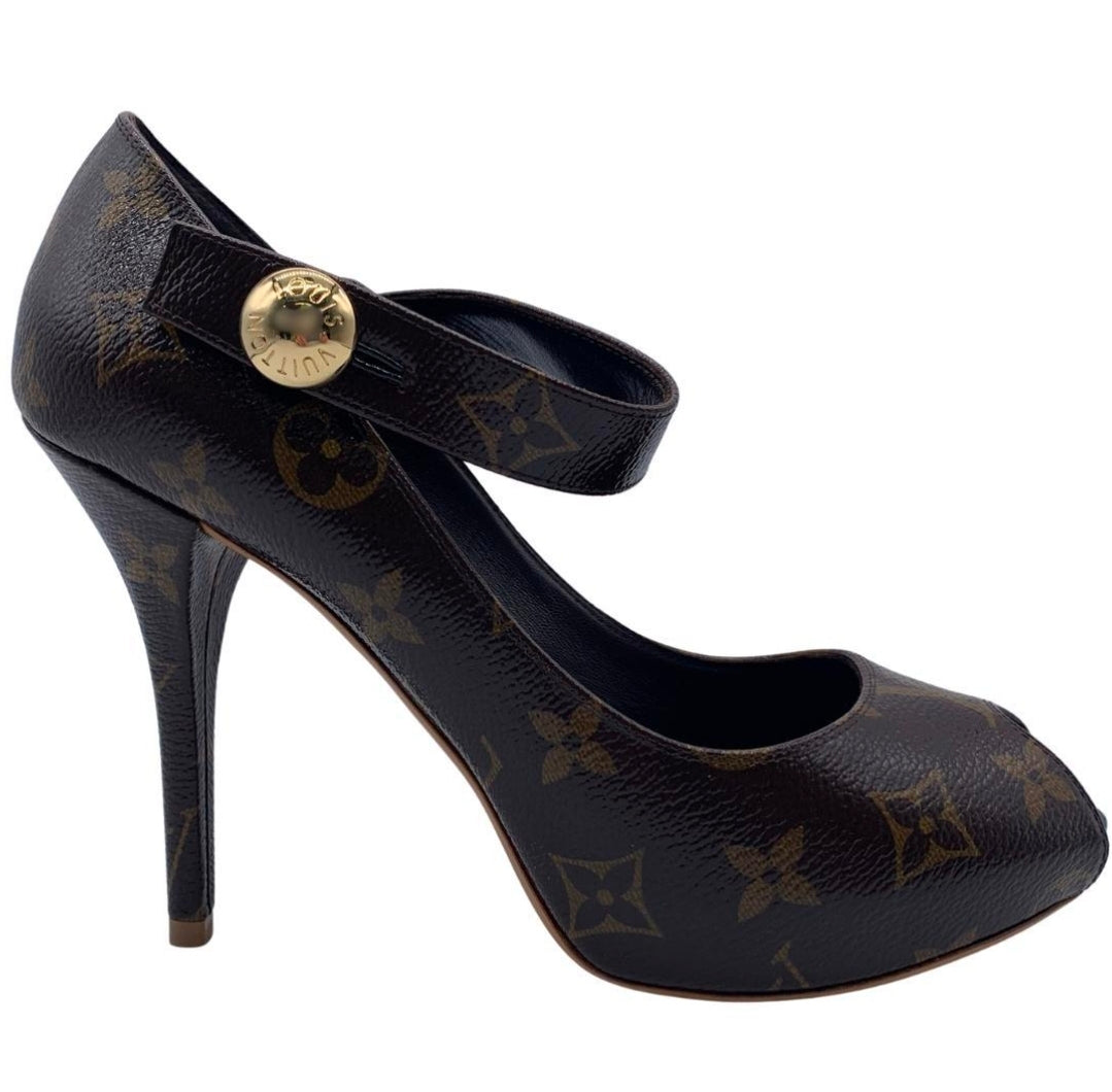 Louis Vuitton Monogram Canvas Ritual Mary Jane Pumps
