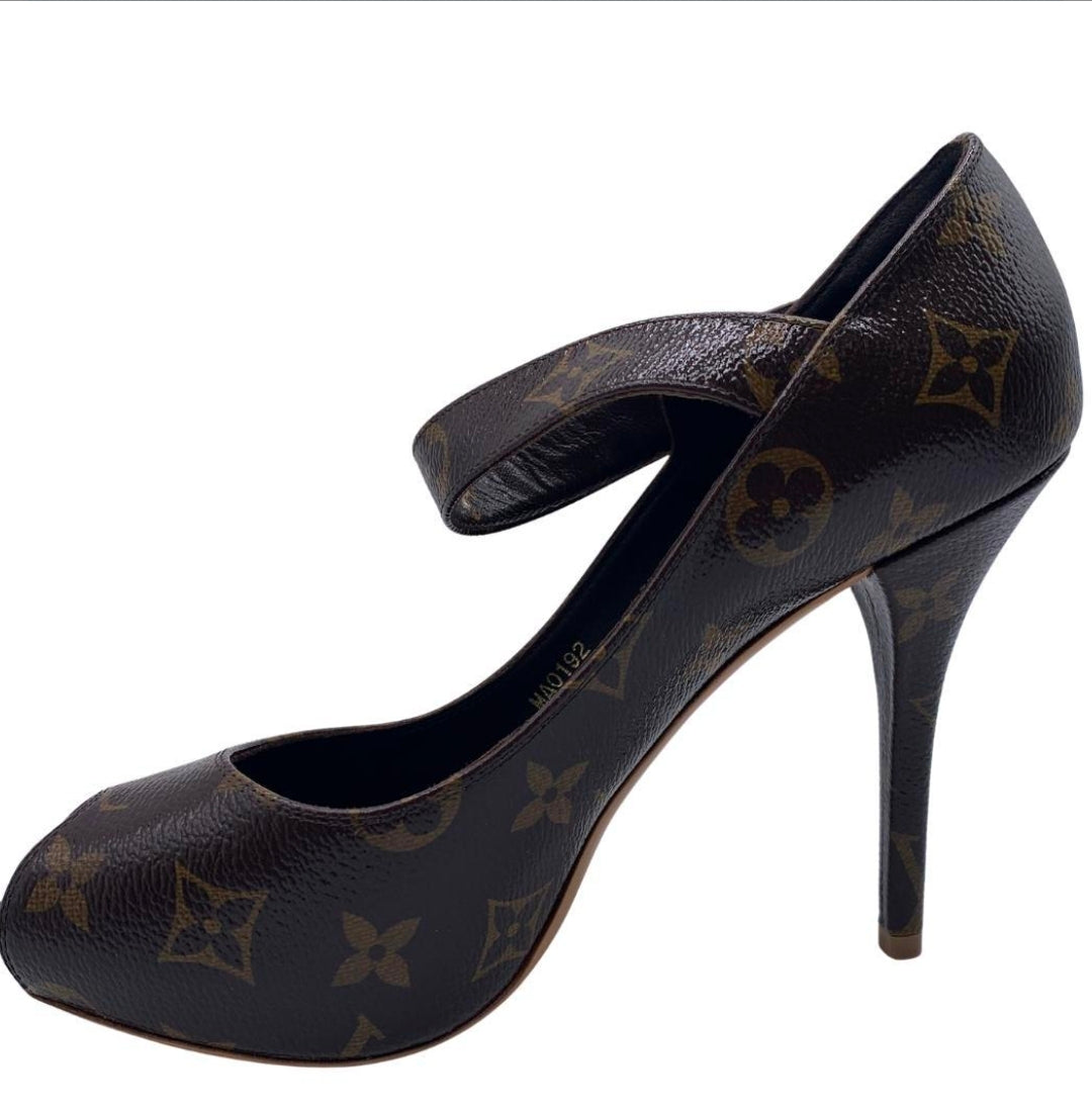 Louis Vuitton Monogram Canvas Ritual Mary Jane Pumps