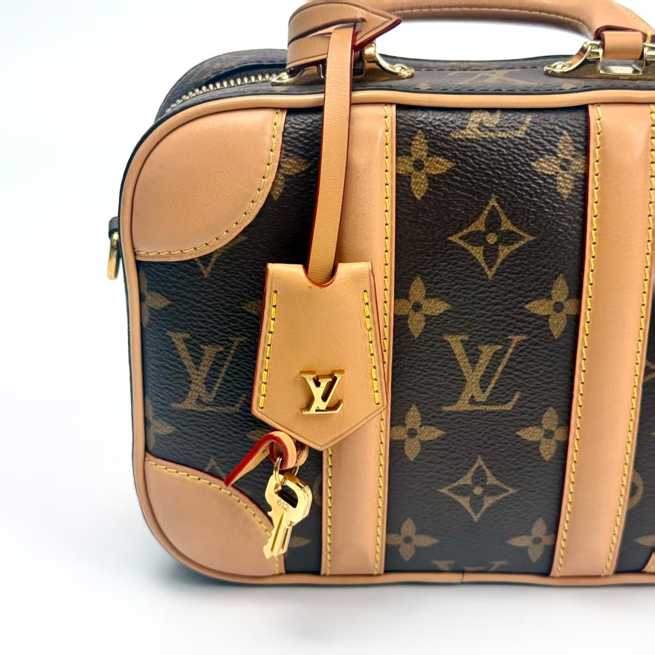 Louis Vuitton Monogram Canvas Small Valisette Bag