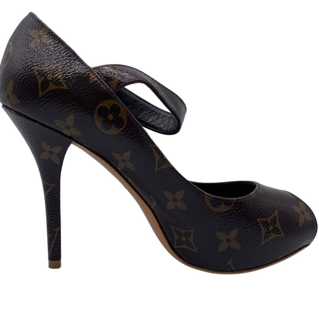 Louis Vuitton Monogram Canvas Ritual Mary Jane Pumps