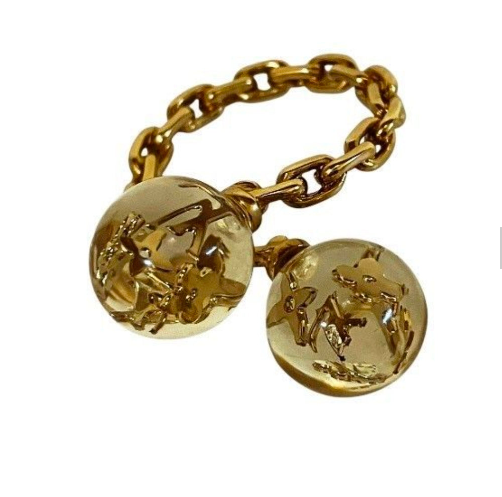 Louis Vuitton Bubbles Resin Monogram Inclusion Ring size 7
