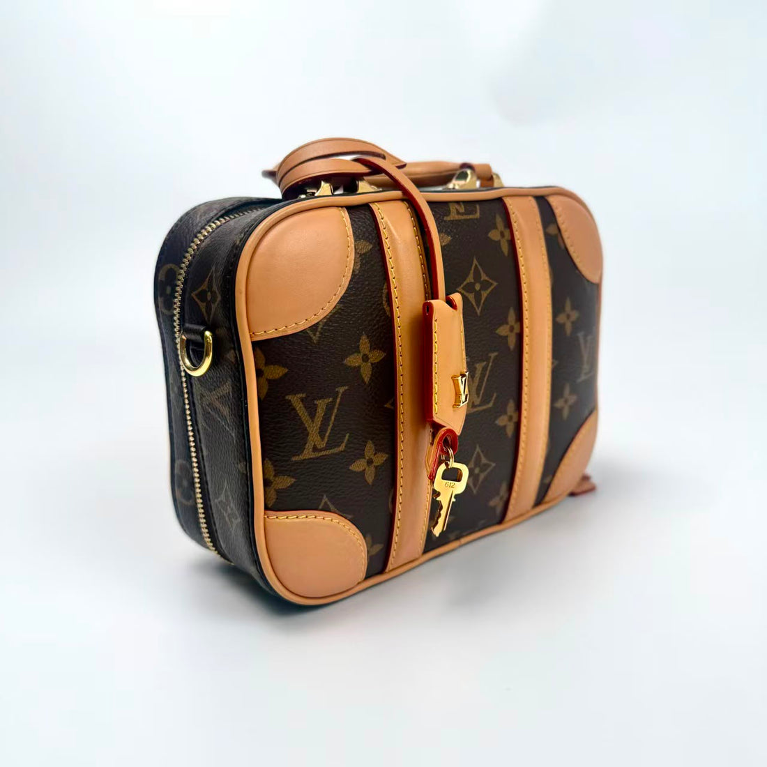 Louis Vuitton Monogram Canvas Small Valisette Bag