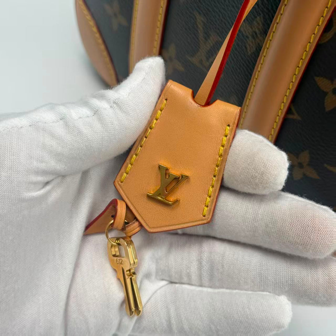 Louis Vuitton Monogram Canvas Small Valisette Bag