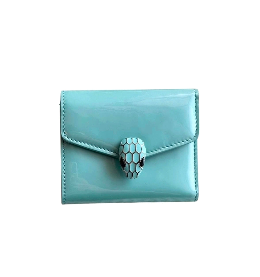 Bvlgari Serpenti Forever Trifold Wallet
