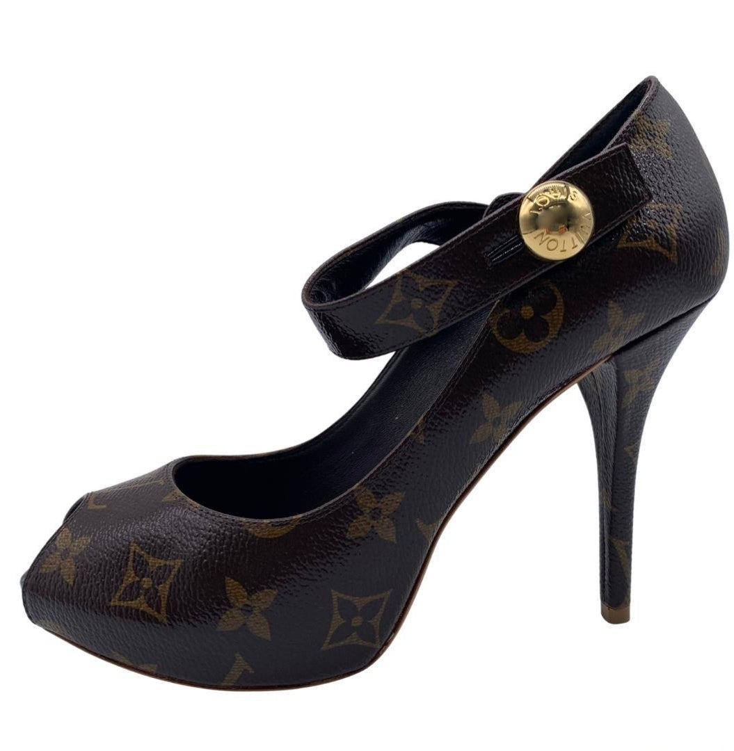 Louis Vuitton Monogram Canvas Ritual Mary Jane Pumps