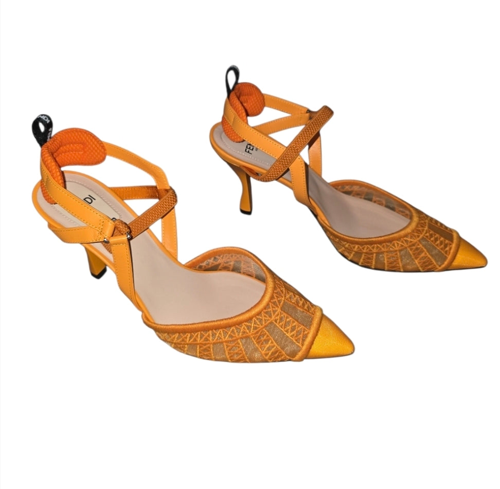 Fendi Colibri Slingbagck Pumps