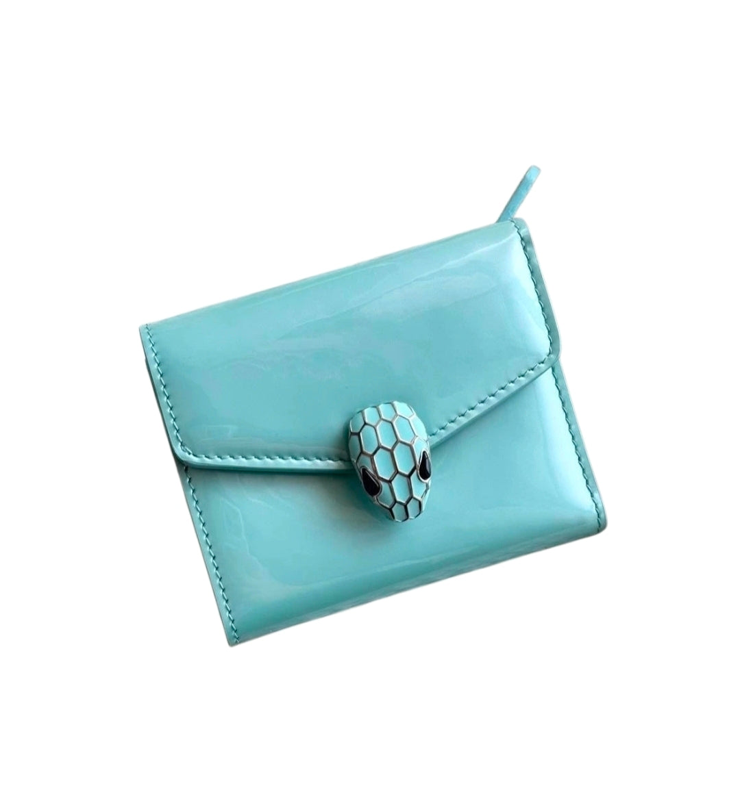 Bvlgari Serpenti Forever Trifold Wallet